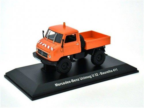 mercedes-benz unimog u32 - orange 7488001 Модель 1:43