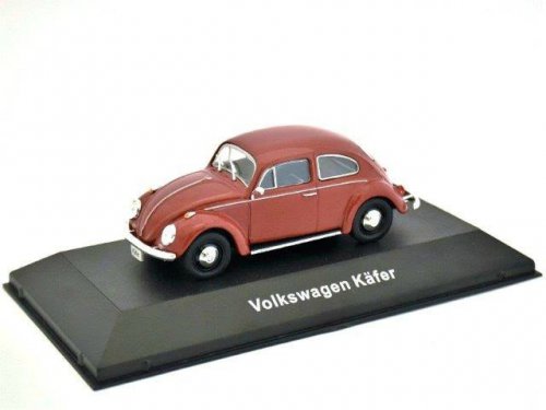 Модель 1:43 Volkswagen Kafer - red