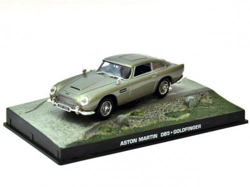 Модель 1:43 Aston Martin DB5 - James Bond 007 «Goldfinger» - silver