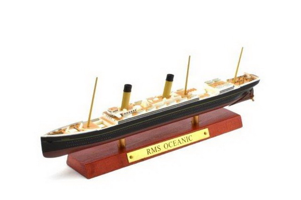 Модель 1:1250 Британский трансатлантический океанский лайнер RMS 