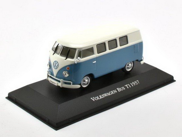 Модель 1:43 Volkswagen T1 Bus - blue/white