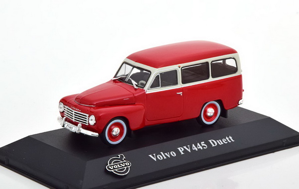Модель 1:43 Volvo PV445 Duett - red/white