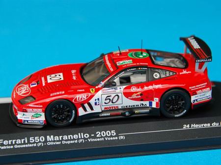Модель 1:43 Ferrari 550 Maranello №50 Le Mans (Patrice Goueslard - Olivier Dupard - Vincent Vosse)