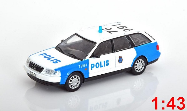 Модель 1:43 Audi A6 Avant Polis in Blister