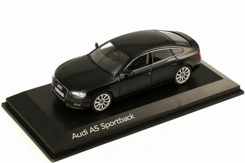 audi a5 sportback (facelift) - phantom black 5011105023 Модель 1:43