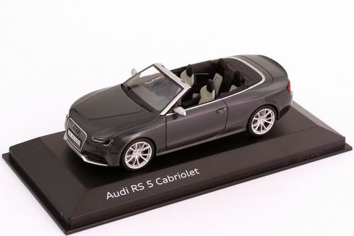 Модель 1:43 Audi RS 5 Cabrio - Daytona grey