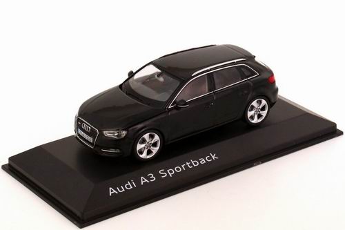 audi a3 sportback (8v) - phantom black 5011303033 Модель 1:43