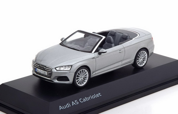 Audi A5 Cabrio - florett silver 5011705331 Модель 1:43