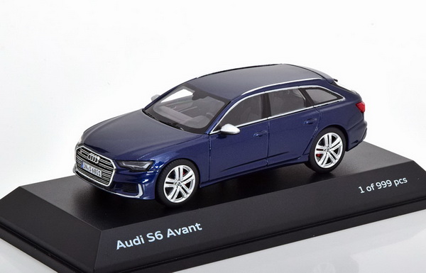 Модель 1:43 Audi S6 Avant - blue met (L.E.999pcs)