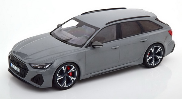 Модель 1:18 Audi RS6 Avant 2020 - grey