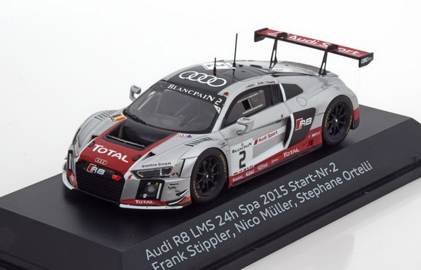 Audi R8 LMS №2 24h Spa (Frank Stippler - Nico Müller - Stephane Ortelli)