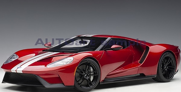 Ford GT - red/white stripe