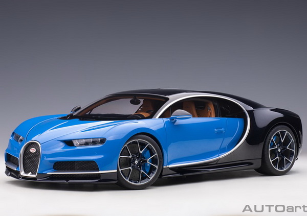 Bugatti Chiron - Blue 12111 Модель 1:12