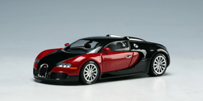 Модель 1:43 Bugatti EB 16.4 Veyron Production Car - black/red