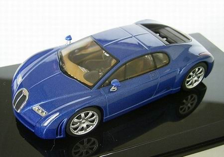 Модель 1:43 Bugatti Chiron - blue