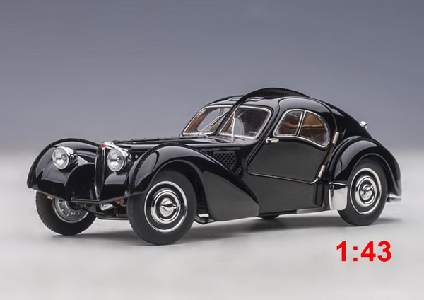 Bugatti Type 57SC Atlantic 1938 - black with disc wheels