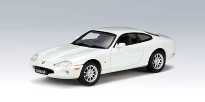 jaguar xkr coupe - white 53622 Модель 1:43