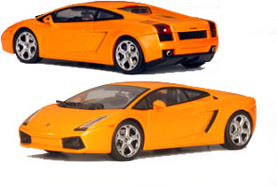 Модель 1:43 Lamborghini Gallardo - orange met