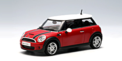 Модель 1:43 Mini Cooper S - chilli red