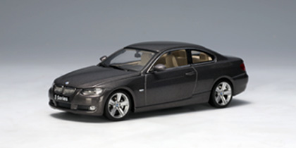 bmw 3 series coupe (sparkling graphite metallic) с открывающимся капотом 55171 Модель 1:43