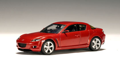 Модель 1:43 Mazda RX-8 (VELOCITY RED)