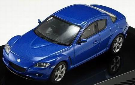 Модель 1:43 Mazda RX-8 (WINNING BLUE)