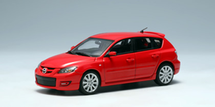 Модель 1:43 Mazda 3 MPS (EU Version) - true red