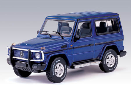 mercedes-benz g-wagon swb - blue 56101 Модель 1:43