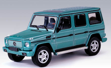 mercedes-benz g-wagon lwb - green met 56114 Модель 1:43