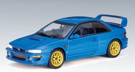 Модель 1:43 Subaru Impreza 22B - blue met