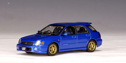 Модель 1:43 Subaru Impreza WRX Wagon STi - blue