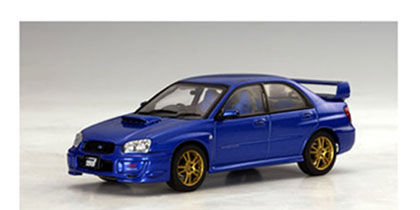 Модель 1:43 Subaru Impreza WRX STi - blue