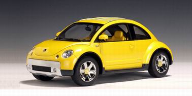 volkswagen new beetle - dune yellow 59711 Модель 1:43