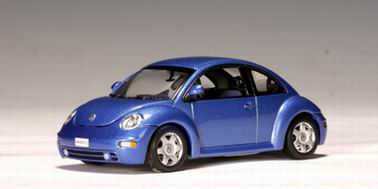 volkswagen new beetle - blue 59731 Модель 1:43