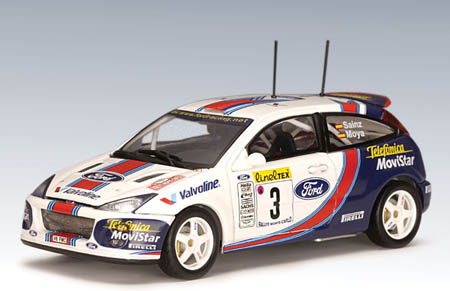 Модель 1:43 Ford Focus WRC №3 Rallye Monte-Carlo (Carlos Sainz - Luis Moya)