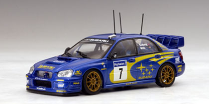 Модель 1:43 Subaru New Age Impreza WRC №7 Winner Rally France (Peter Solberg - Phil Mills)