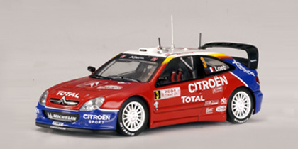 Модель 1:43 Citroen Xsara WRC №3 Winner Rallye Monte-Carlo (Sebastian Loeb - Daniel Elena)