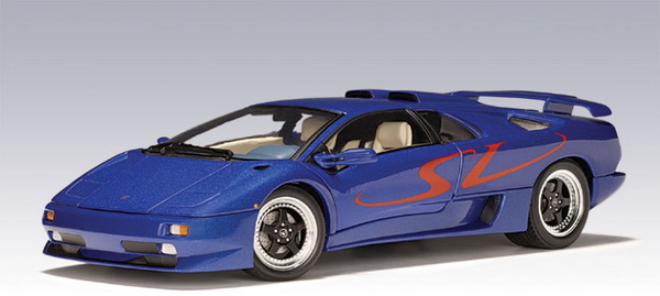 Модель 1:18 Lamborghini Diablo SV - blue
