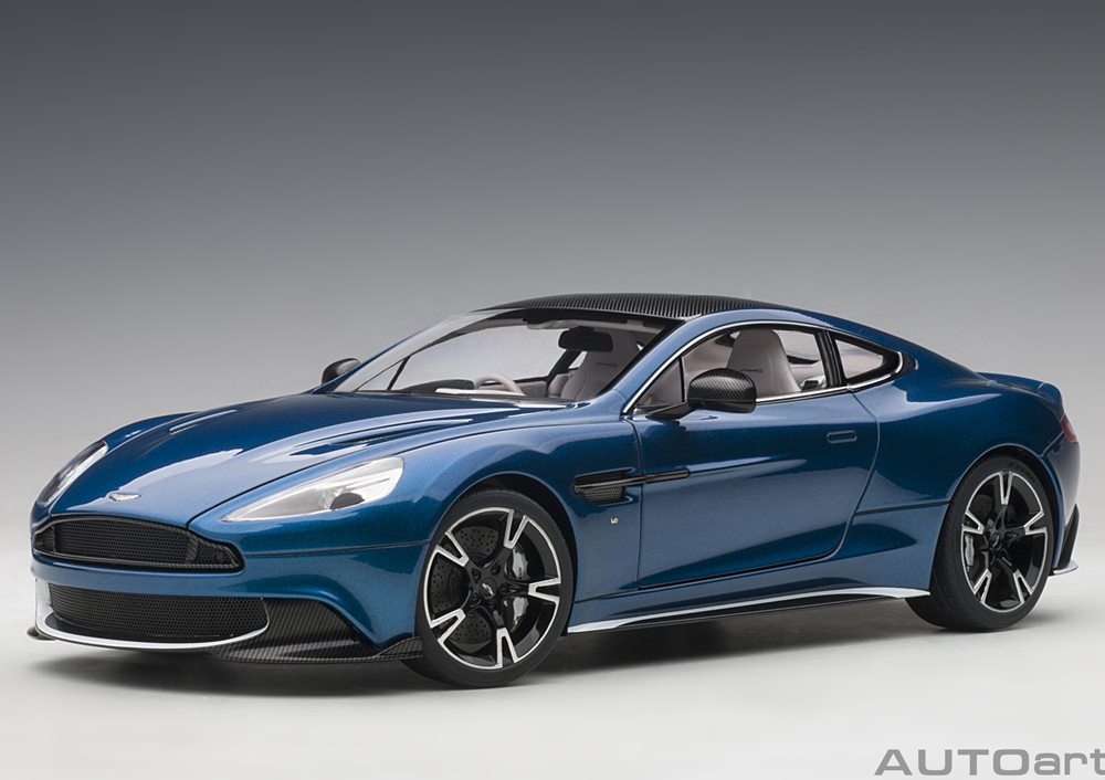 Модель 1:18 Aston Martin Vanquish S 2017 - blue