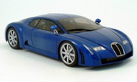 bugatti eb 16.4 veyron concept car - blue 70903 Модель 1:18