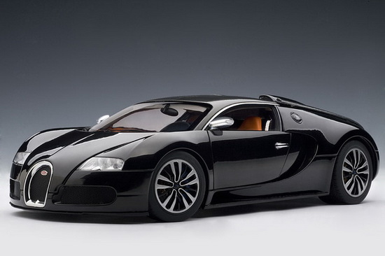 Модель 1:18 Bugatti EB Veyron 16.4 Sang Noir - black