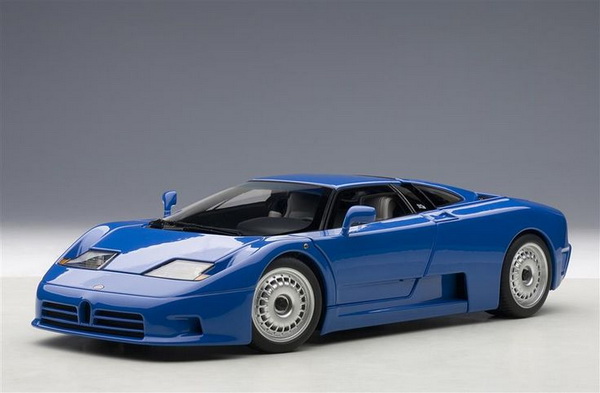 Bugatti EB110 GT - blue 70976 Модель 1:18