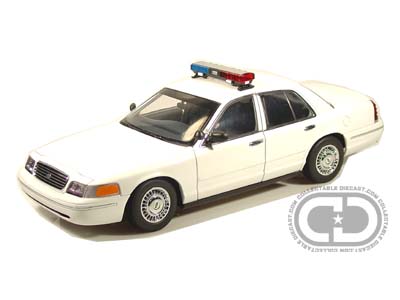 ford crown victoria police car plain version 72707 Модель 1:18
