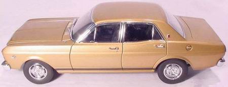 Модель 1:18 Ford Falcon XR GT / gold metallic (L.E.1/2000) Biante Exclusive
