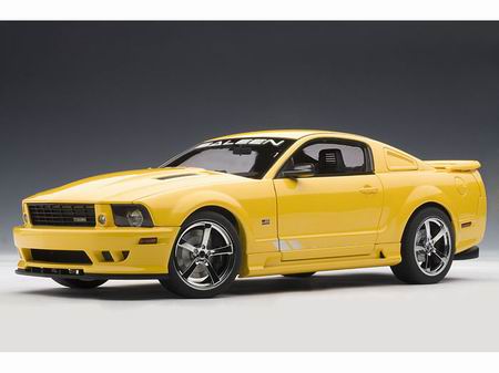 Модель 1:18 Saleen Mustang S281 Convertible - yellow