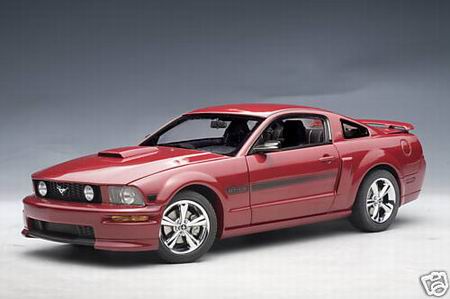 ford mustang gt coupe california special (red fire) 73112 Модель 1:18