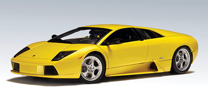 Модель 1:18 Lamborghini Murcielago - yellow met