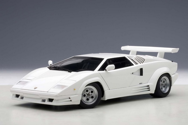 Модель 1:18 Lamborghini Countach 25th Anniversary Edition - white