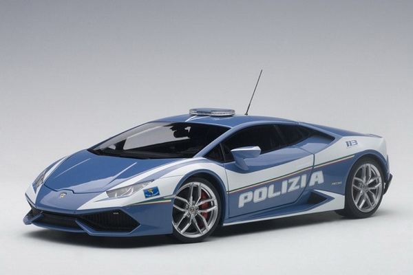 Lamborghini Huracan LP 610-4 «Polizia» - blue/white