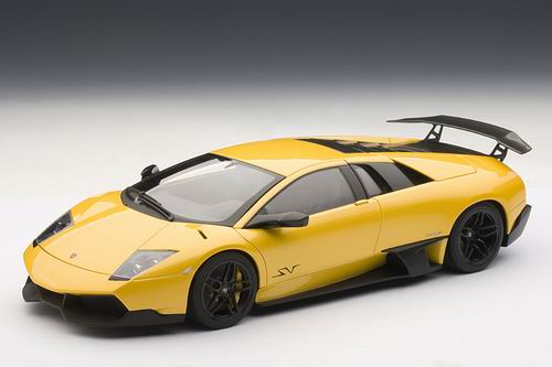 Модель 1:18 Lamborghini Murcielago LP 670-4 SV - yellow